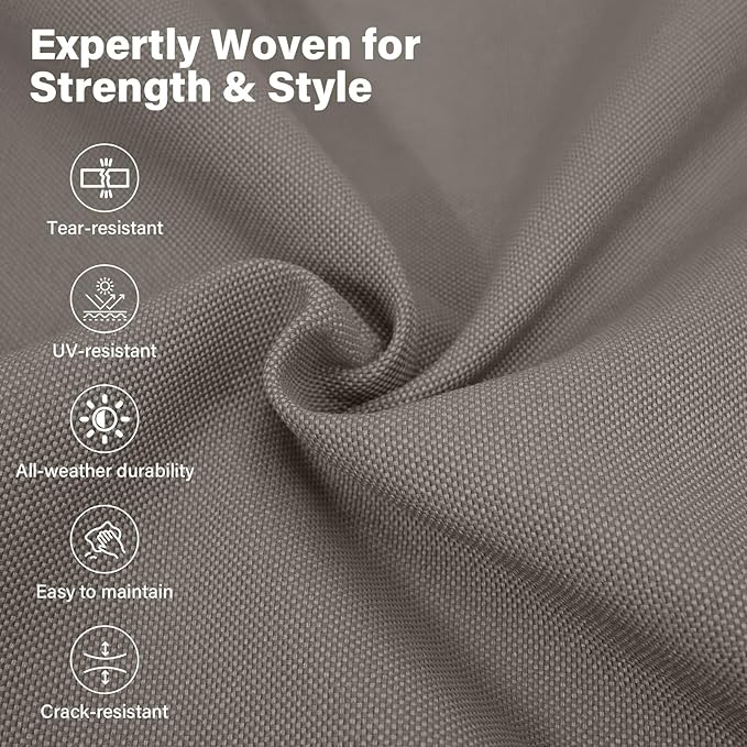 Belord 7 Piece Patio Furniture Set with 4 Swivel Recliner Chairs and 3 Side Tables, Dual-Adjust Wicker Chaise Lounge Chairs for Outdoor Patio Conversation, All-Weather Brown Rattan
