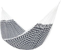 PNAEUT Handwoven Mayan Hammock, Thick Soft Rope Double Hammock for Outdoor Outside & Indoor, 600 lbs Capacity Heavy-Duty, Includes Tree Straps, Carabiners & Carrying Bag (Chasm, X-Large)