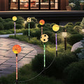 Battery Powered Garden Sports Ball Theme Party Stake Lights Soccer Basketball Football Baseball Mixed LED Landscape Path Lights Indoor/Outdoor Christmas Festival Home Patio Decoration Lamps