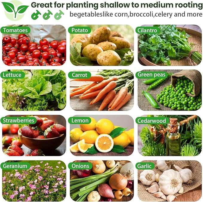 FRIZIONE 4pcs 6x3ft Galvanized Raised Garden Bed Outdoor,Above Ground Garden Bed for Vegetable,Metal Raised Beds for Flower,Steel Raised Beds for Gardening