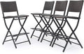 Christopher Knight Home Margarita Outdoor Wicker Barstools, 4-Pcs Set, Multibrown