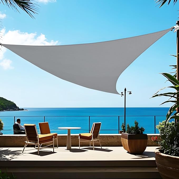 Tronssien Rectangle 16'x16'x23' Sun Shade Sail,95% UV Blockage Canopy Awning for Outdoor Patio and Garden, Yard Activities