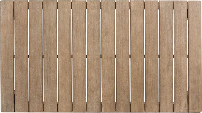 SAFAVIEH Couture Patio Martinique Natural Wood Outdoor Coffee Table