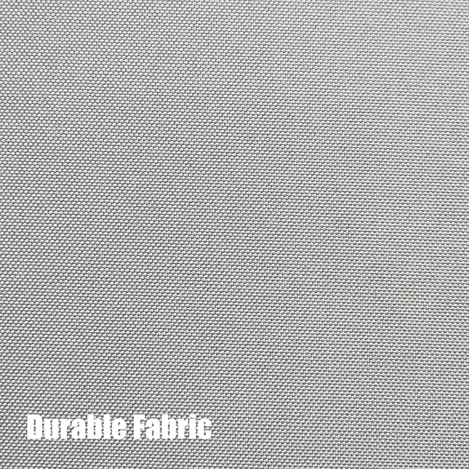 BONZER Outdoor Curtains for Patio Waterproof Thick Privacy Grommet Light Filtering Outside Curtains for Porch Pergola Gazebo Deck, 1 Panel, 54W x 84L inch, Silver