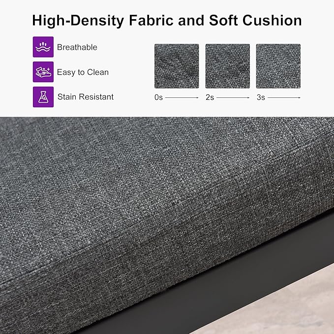 PURPLE LEAF Patio Bar Stool Counter Height Set of 4 Outdoor Rattan Chairs with Back Modern Aluminum Woven Barstools for Garden Indoor Kitchen Gray