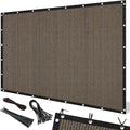 Artpuch 90% Sun Shade Cloth, 3 x 12 FT Pergola Shade Cover Canopy with Grommets, Sun Screen Fabric Tarp for Patio, Outdoor, Garden, Backyard, Mocha