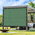 Artpuch Outdoor Pergola Shade Cover 7' X 12' Sun Shade Cloth with Grommets, 90% UV Protection Canopy Patio Privacy Screen (Customized Available) GN107, Green