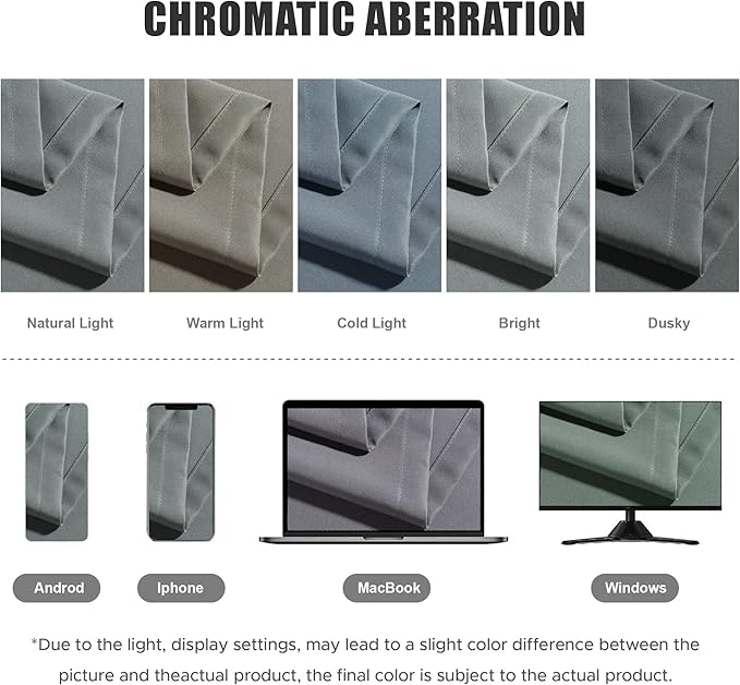 BONZER Waterproof Indoor/Outdoor Curtains for Patio Thick Privacy Extra Wide Grommet Curtains for Bedroom, Living Room, Porch, Pergola, Cabana, 1 Panel, 150W x 84L inch, Grey