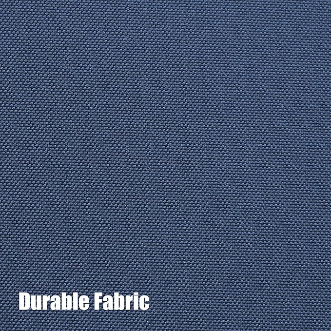 BONZER Outdoor Curtains for Patio Water Resistant Heavy Privacy Light Filtering Grommet Outside Curtains for Porch, Pergola, Gazebo, 1 Panel, 54W x 108L inch, Navy