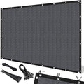 Artpuch 90% Sun Shade Cloth, 6 x 12 FT Pergola Shade Cover Canopy with Grommets, Sun Screen Fabric Tarp for Patio, Outdoor, Garden, Backyard, Blue Grey