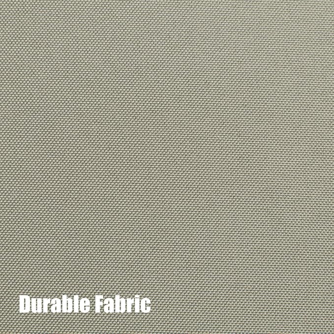 BONZER Wide Waterproof Outdoor Curtains for Patio Heavy Privacy Light Filtering Grommet Outside Curtains for Porch, Pergola, Gazebo, 1 Panel, 110W x 120L inch, Taupe