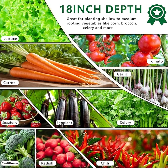 12x2x1.5FT Galvanized Raised Garden Bed,Vegetable Boxes-Rectangle Metal Flower Box,Large Planter Raised Beds Outdoor Garden for Planting,Fruit,Herb-Black