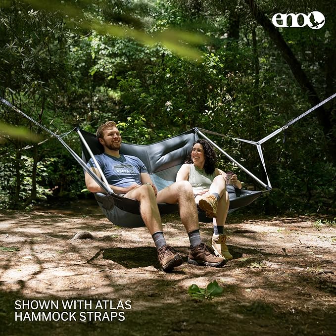 ENO DoubleLoft Hammock Chair Atlantic Blue