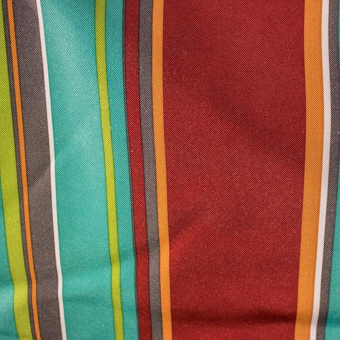 Hammock Chair Hanging Rope Swing, *12 Patterns, Quality Comfortable and Breathable Fabric - Indoor/Outdoor - Tropical Stripes