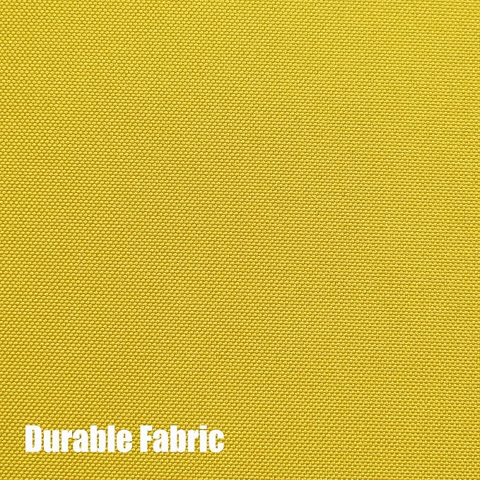 BONZER Outdoor Curtains for Patio Waterproof Thick Privacy Grommet Light Filtering Outside Curtains for Porch Pergola Gazebo Deck, 1 Panel, 84W x 108L inch, Yellow